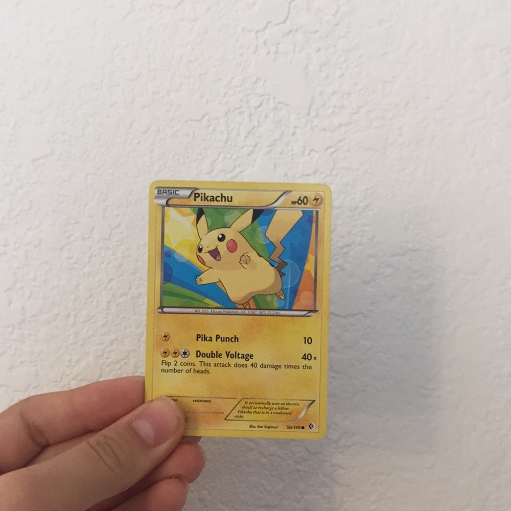 Pikachu Card